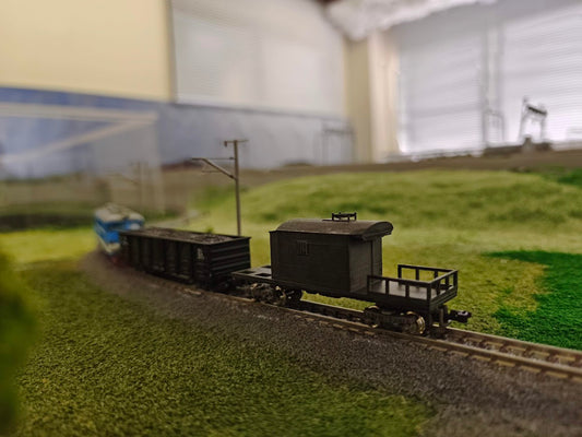 [Nゲージ]朝鮮鉄道省　車掌車(組み立て・塗装済み完成品)