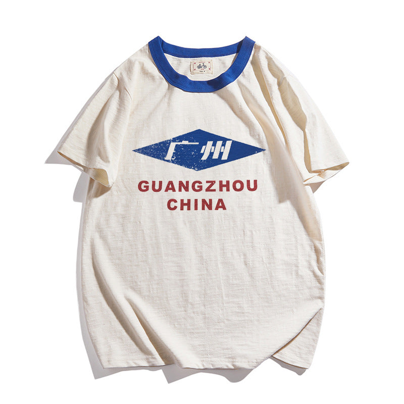 『広州』中国地名Tシャツ
